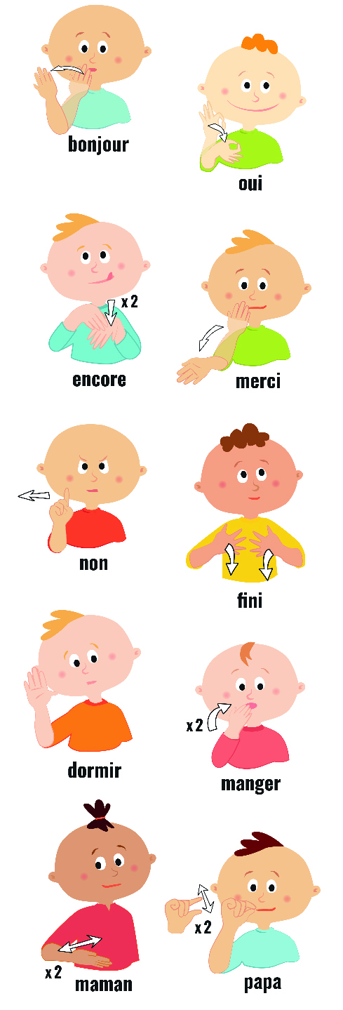 langue des signes bébé